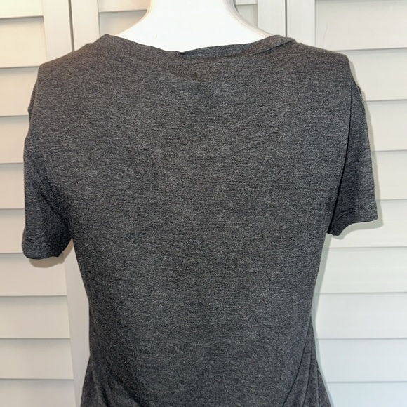 NWT XOXO WOMEN TOP MELANGE GRAY SIZE MEDIUM - Picture 9 of 12
